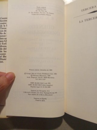 J.R.R TOLKIEN CUENTOS INCONCLUSOS. LA TERCERA EDAD