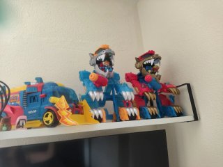 Juguetes de rescate y dinosaurios,seminuevos