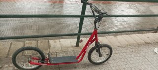 Patin Scooter Rojo Ruedas Grandes
