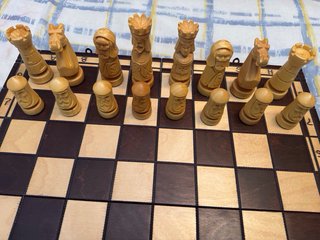 Ajedrez de madera