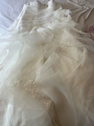 Vestido de Novia Blanco con Pedrería