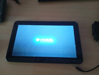 Tablet Unusual 10 en funcionamiento