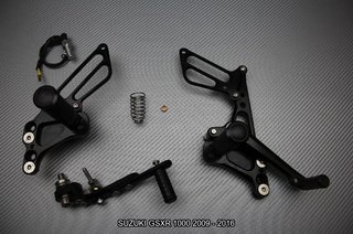 Estriberas retrasadas SUZUKI GSXR 1000 2009 - 2016