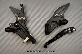 Estriberas retrasadas SUZUKI GSXR 1000 2009 - 2016