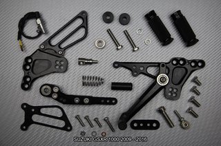 Estriberas retrasadas SUZUKI GSXR 1000 2009 - 2016
