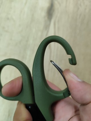 Tijeras Tácticas de Emergencia Trauma EDC - Verdes