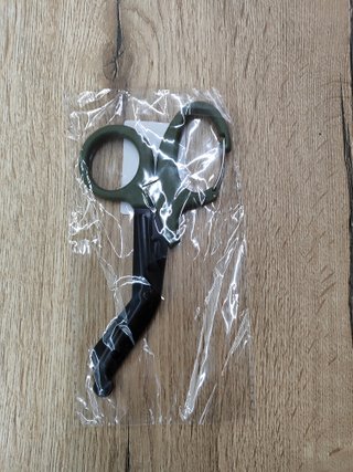 Tijeras Tácticas de Emergencia Trauma EDC - Verdes