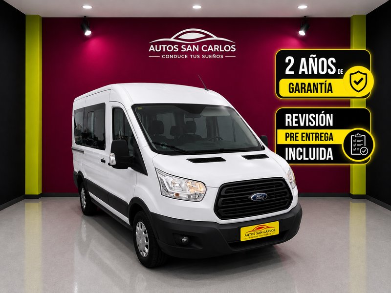 FORD TRANSIT,9 PLAZAS CON 2 AÑOS DE GARANTIA - foto 1