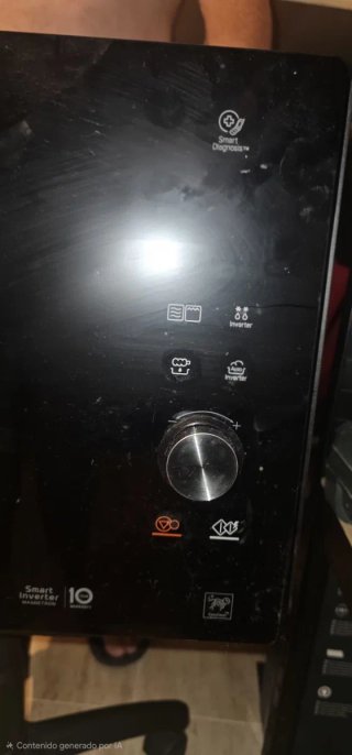 Horno Microondas LG Negro