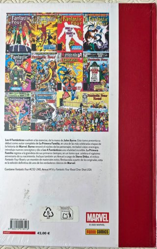 Obras Maestras 4 Fantásticos de John Byrne 1 + 4