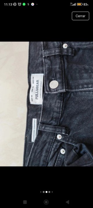 Pantalón vaquero largo hombre