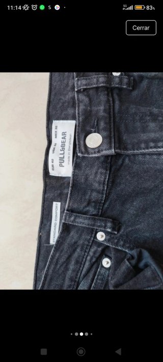 Pantalón vaquero largo hombre
