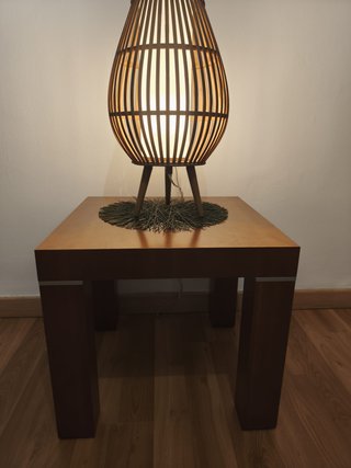 Sets mesas y 6 Sillas Madera Cerezo