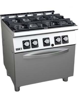 Cocina Fagor 4 fuegos Serie 700 Horno