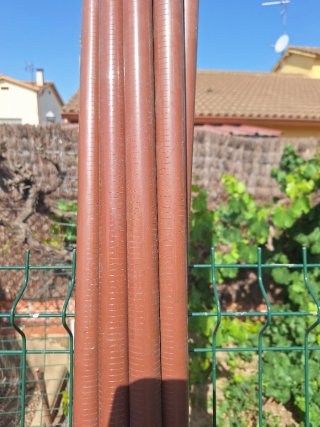 Tutores PVC para huerto