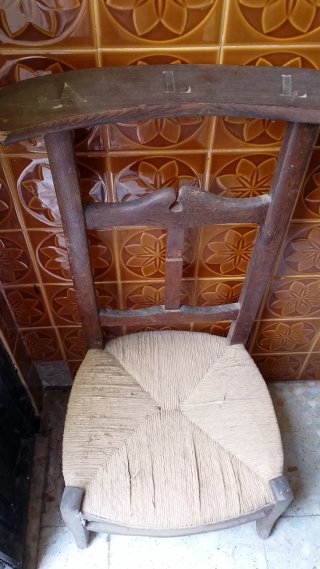 Silla Antigua Castellana Enea Madera