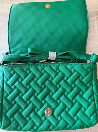 Bolso Misako verde acolchado