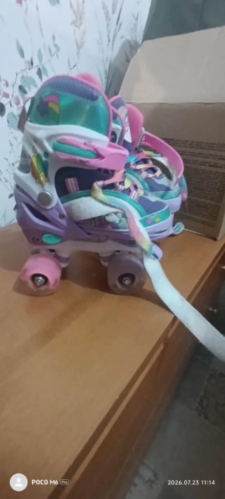 Patines ajustables unicornio talla S