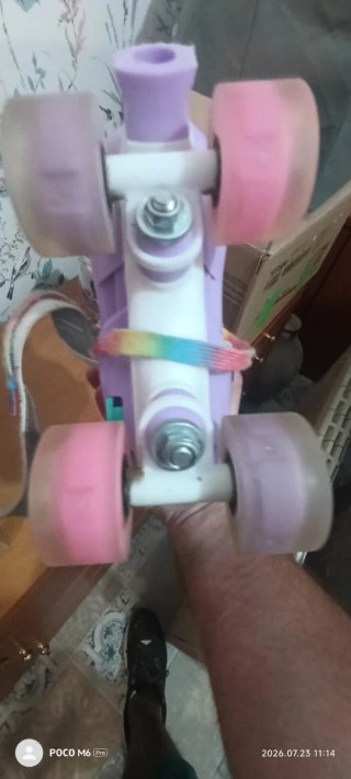 Patines ajustables unicornio talla S