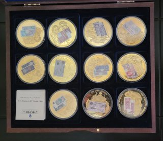 Collezione di medaglie di Banconote Britanniche
