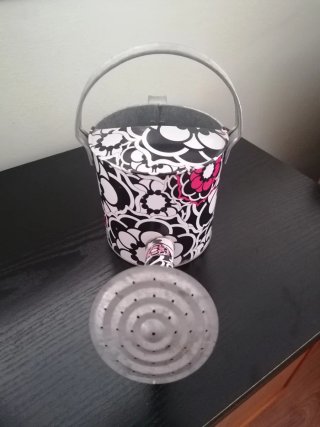 Regadera Metálica decoración