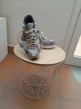 Zapatillas Adidas Talla 44 Gris/Blanco