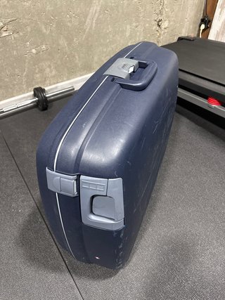 Maleta Roncato azul 2 ruedas