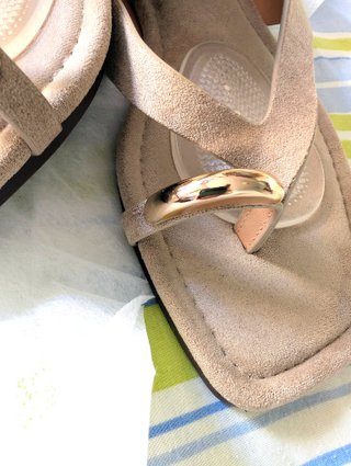 Sandalias BUONAROTTI Beige Talla 39