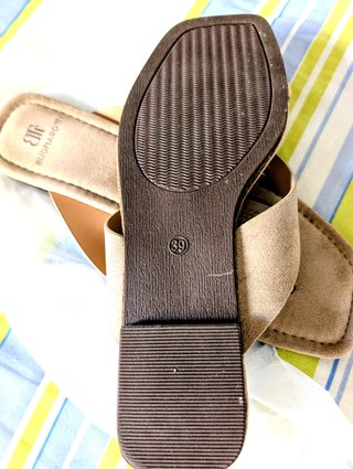Sandalias BUONAROTTI Beige Talla 39