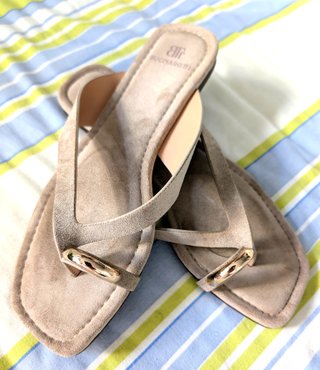 Sandalias BUONAROTTI Beige Talla 39