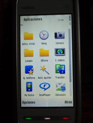 Teléfono Móvil Nokia Plata/Blanco