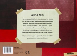 Animalario: Libro de juegos con animales. 5-8 años