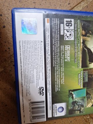 Splinter Cell Chaos Theory PS2 (PAL)