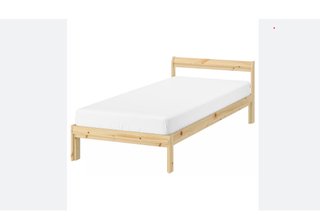 Cama individual pino 90x200