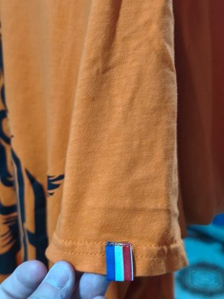 Camiseta Naranja León Hombre