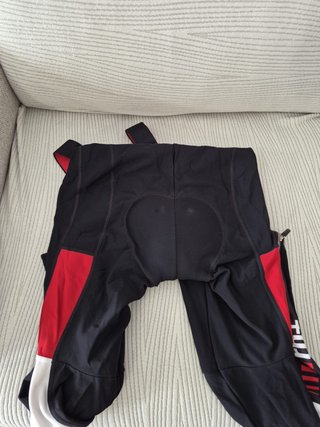 Culotte invierno RH+ Negro Rojo Blanco