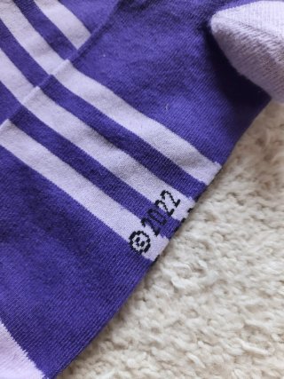 Calcetines Lego x Adidas Morado Blanco