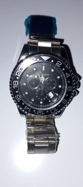 Orologio al quarzo Forewa nero/argento