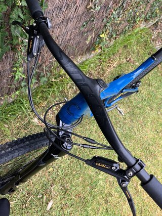 MTB Cannondale Scalpel XL azul 10,7 kg montada.