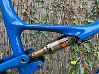 MTB Cannondale Scalpel XL azul 10,7 kg montada.
