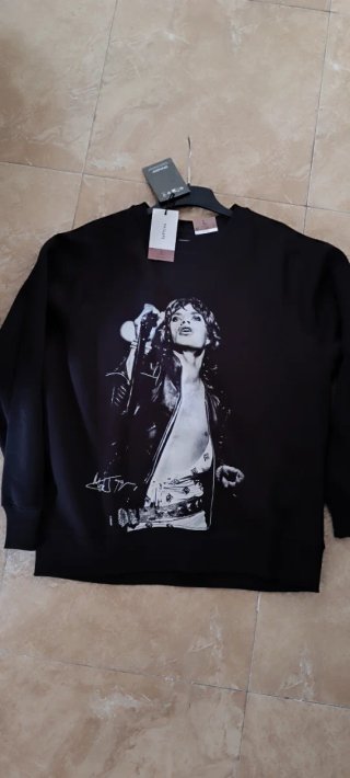 Sudadera Lefties Negra Talla L