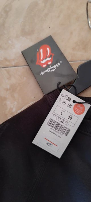 Sudadera Lefties Negra Talla L