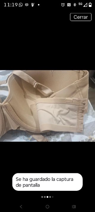 Sujetador Calvin Klein Beige