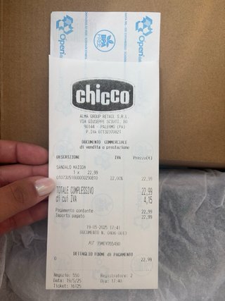 Chicco Sandali MAISON Blu Misura 29