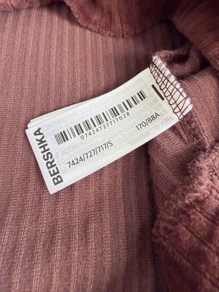 Sudadera Bershka pana marrón Talla S
