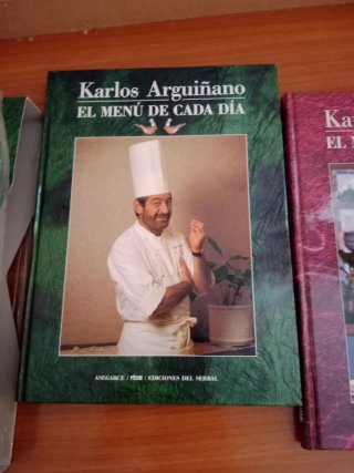 Libros El menú de cada día Carlos Arguiñano