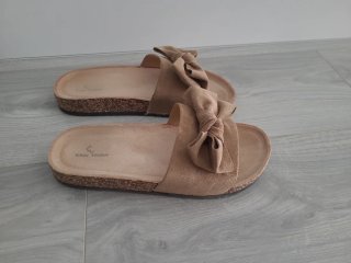 Sandalias Chic Vision Beige Mujer