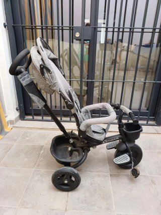 Triciclo kinderkraft infantil gris