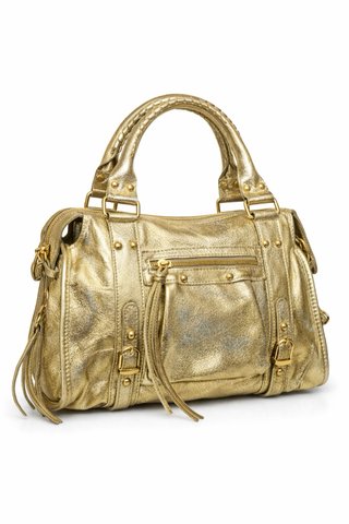 Bolso Piel Metalizado