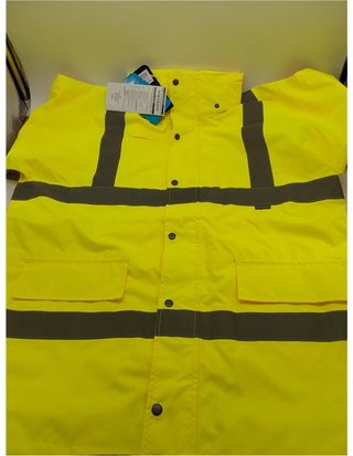 Portwest Parka De Alta Visibilidad - Transpirable - Tamaño: XXL - Color: Amarillo - RT60YERXXL